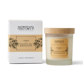 Menta & Rosmarino Shop  NASOTERAPIA Candela Profumata Pepe Nero e  Patchouly 180 g