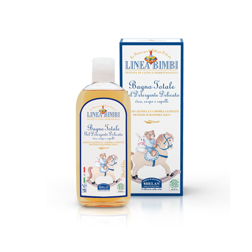Menta & Rosmarino Shop  HELAN Linea Bimbi Bagno Totale Gel Detergente  Delicato 250 ml